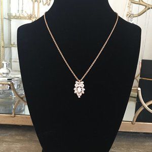 Kate Spade Wise Owl Necklace - Rose Gold